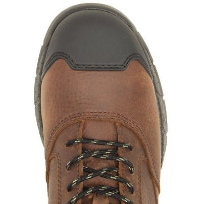 Wolverine Men's Rush Ultraspring 6 Comp Toe WP Work Boot -Brown- W231038