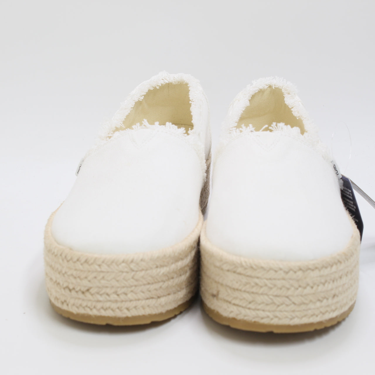 Womens Toms Valencia Espadrille White