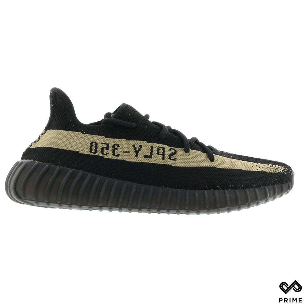 Yeezy 350 Core Black  Green (BY9611)