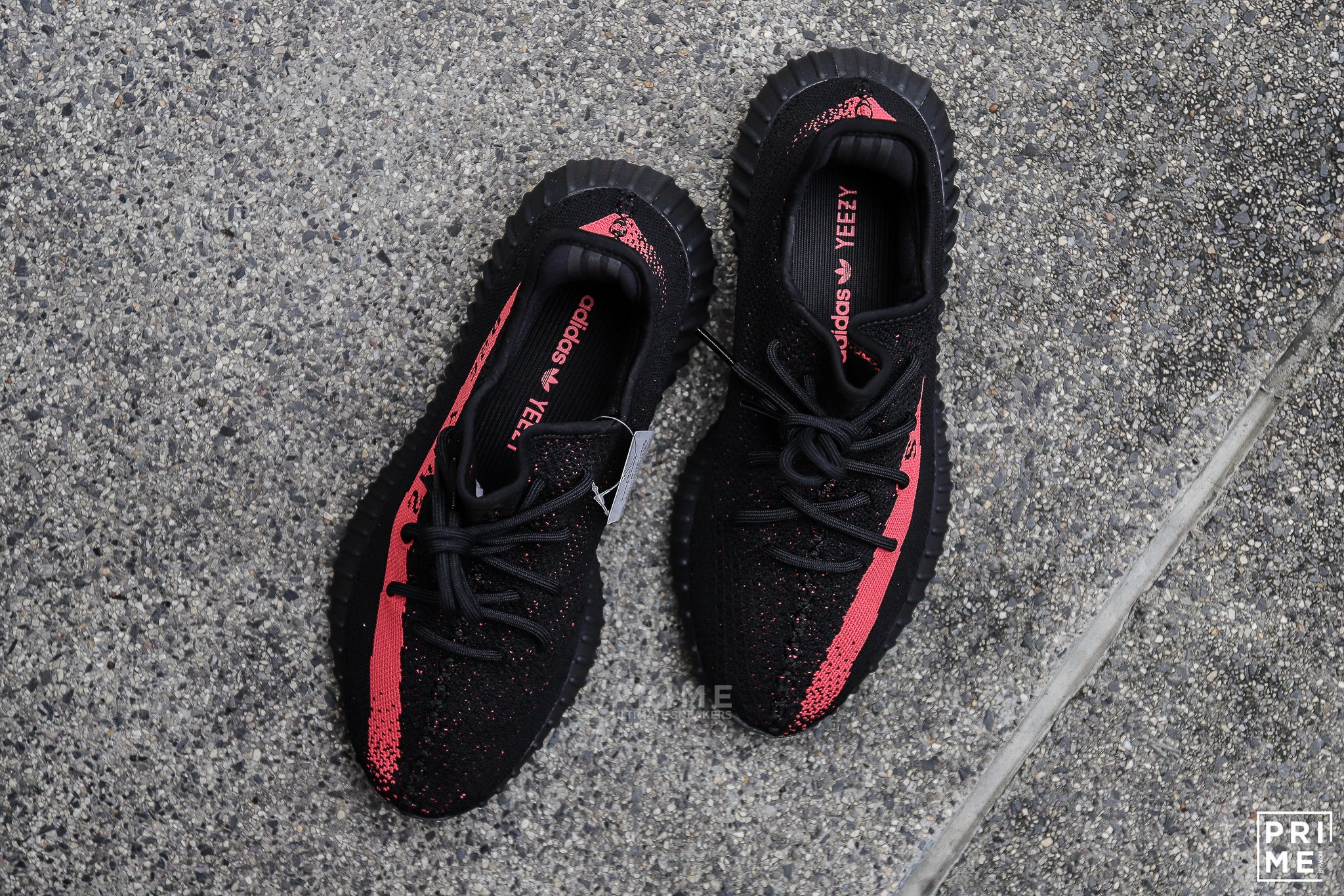 Yeezy 350 Core Black  Red (BY9612)