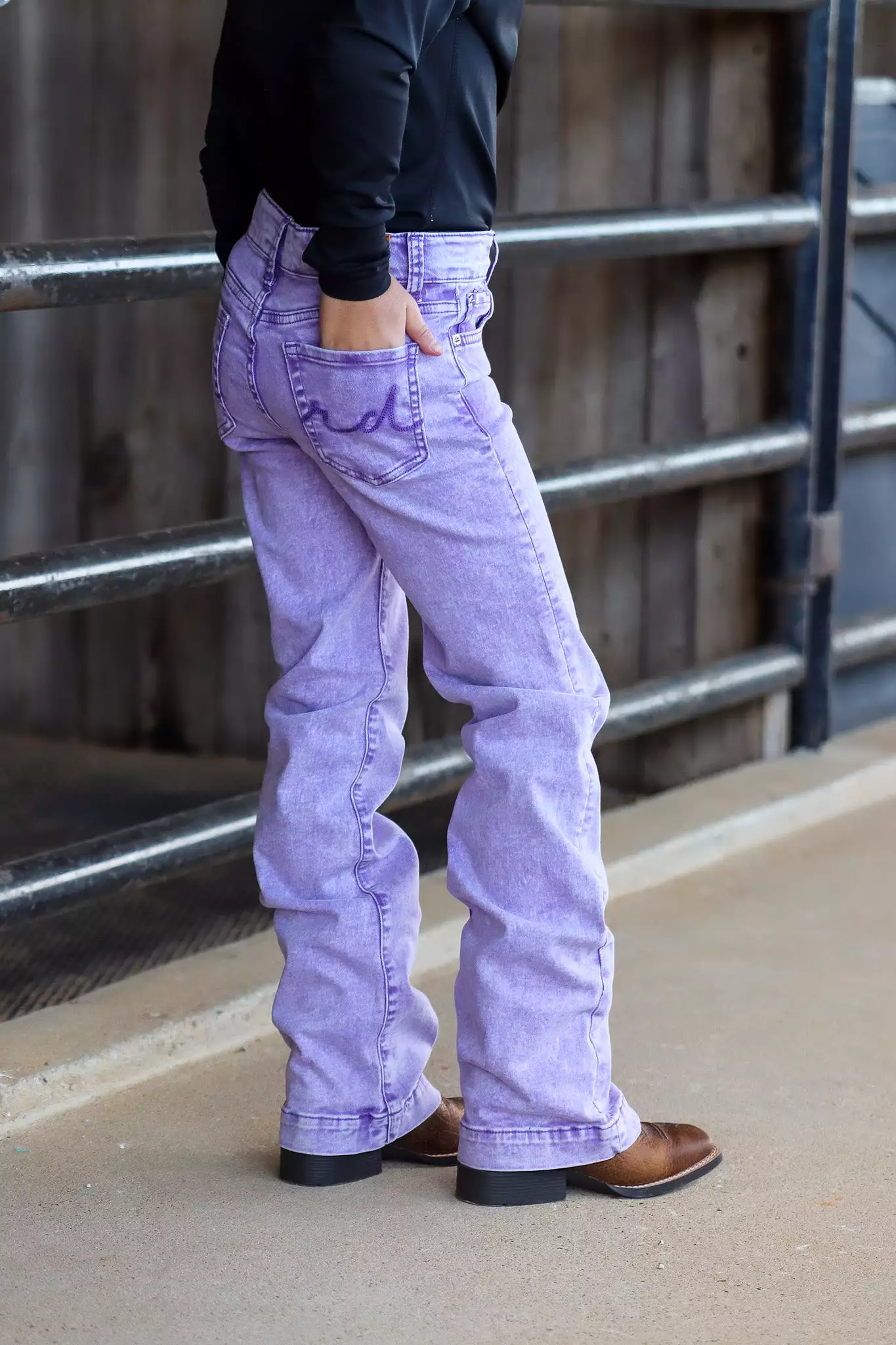 *YOUTH* AMETHYST SIGNATURE TROUSER DENIM