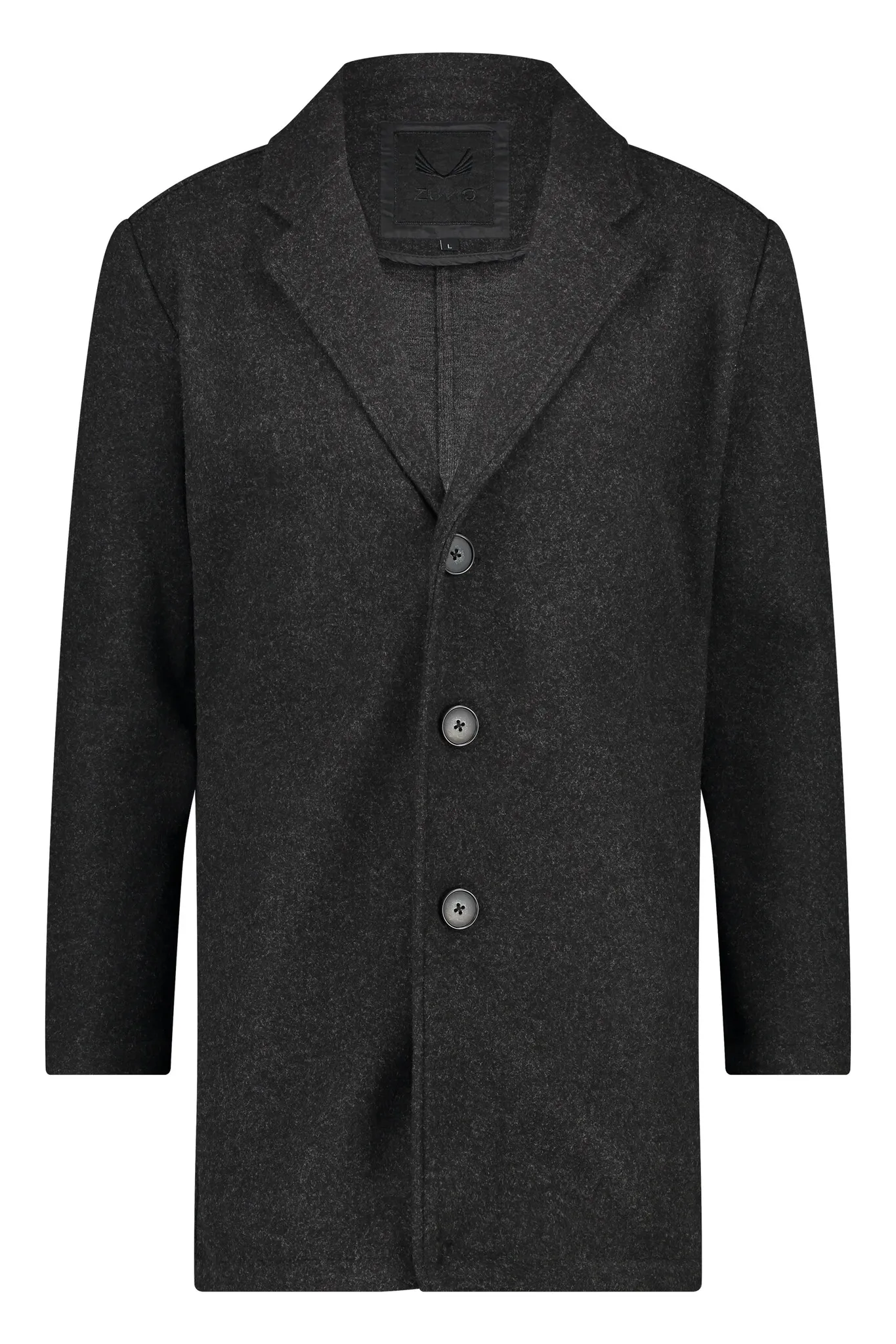 Zumo Slim Fit Coats FERRAND BlackMelee